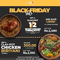 Treat yourself to a Biriyani or a Kottu and get a massive discount this weekend at MOMO