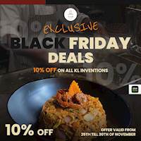 Black Friday Deals: 10% off on all KL Invention