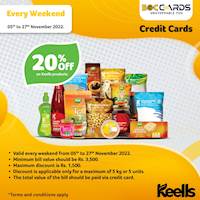 20% off on keells Products for BOC Credit Cards