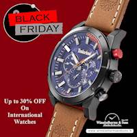 Enjoy up to 30% discount on International watch brands at Wimaladharma & Sons 
