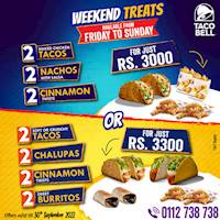 Weekend Treats from Taco Bell! 