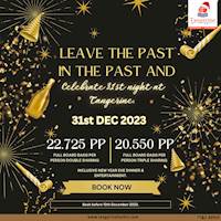 Celebrate 31st Night at Tangerine Beach Hotel!
