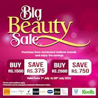 Enjoy exclusive offers on beauty products at Keells!