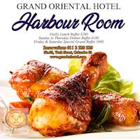Grand Oriental Hotel Harbour Room Restaurant Daily buffet