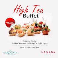High Tea Buffet at Ramada Colombo's Gardenia Coffee Shop