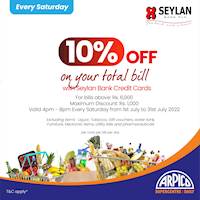 Enjoy the Best Supermarket Offers for Seylan Bank Credit Cardholders!!