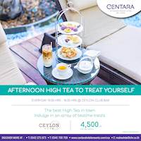 Afternoon High Tea at Centara Ceysands