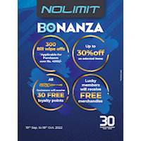Bonanza offers at NOLIMIT