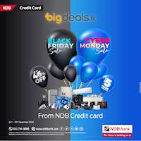 Get exclusive Black Friday and Cyber Monday deals from bigdeals.lk 
