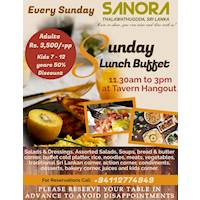 Sunday Lunch Buffet at Sanora