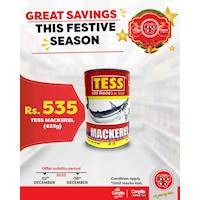 Great savings on Tess Mackeral across Cargills FoodCity outlets islandwide!