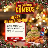 Merry Burger Combo for Rs. 4200 at KFC