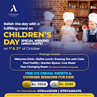 Children's Day Special Weekend Lunch Buffet at Amora Lagoon