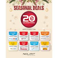 Save Big at NOLIMIT - List of Bank Credit Offers and Deals 2022