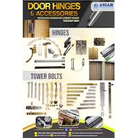 DOOR ACCESSORIES HINGES | TOWER BOLTS | 