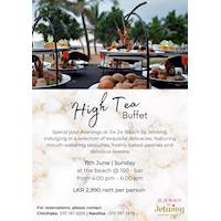 High Tea Buffet by Jie Jie Beach by Jetwing