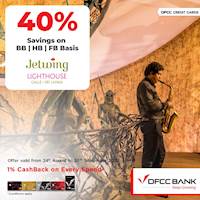 Enjoy 40% savings at Jetwing Light House Galle with DFCC Credit Cards