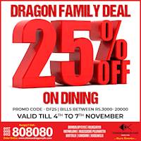 Dragon Weekend Family Deal!
