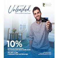 Indulge in Luxurious Comfort at Araliya Green Hills Hotel with a Fantastic Offer Exclusively for Commercial Bank Credit Cardholders!
