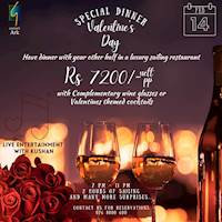 Special Dinner on Valentine’s Day at Garton's Ark