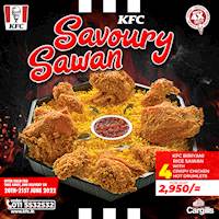  Enjoy a delicious Savoury Sawan for just Rs. Rs.2,950 at KFC!