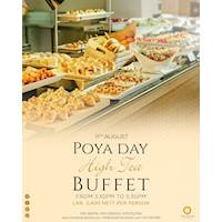Poya day high tea buffet at Mandarina Colombo