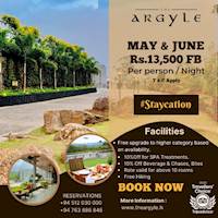 Staycation at The Argyle