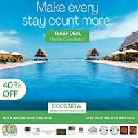 FLASH DEAL at Theme Resorts & Spas