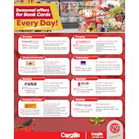 Cargills FoodCity Avurudu Credit and Debit Card Offers 