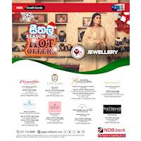 Enjoy jewellry offers with NDB Credit and Debit cards this festive season