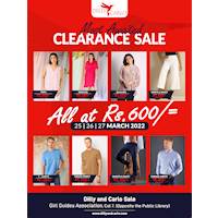 Clearance Sale at Dilly & Carlo