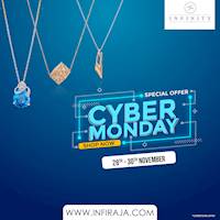 Cyber Monday sale at www.infiraja.com