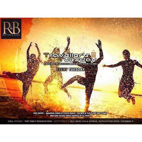 Travellers Tuesday at Rhythm and Blues on 8th November 2016