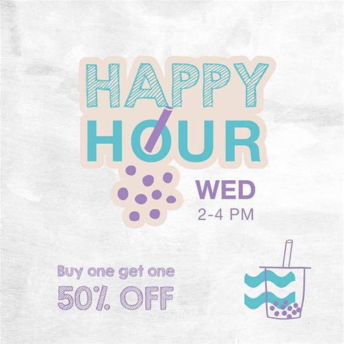 BUY 1 AND GET 2nd ONE for 50% off at BUBBLELEMENT on 14th December 2016 
