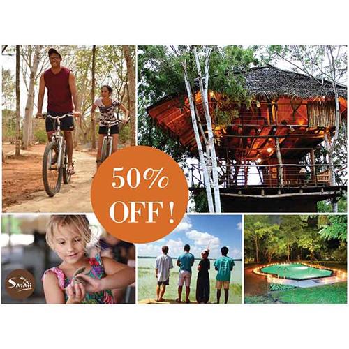 50% Discount on all rooms at SARAII VILLAGE till 20th December 2016