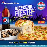 Weekend Fiesta at Domino’s Pizza