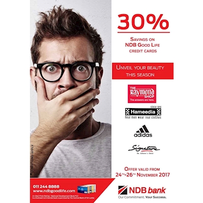 Unveil your beauty this season with these following outlets from NDB Credit Cards 