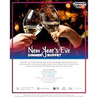 New Years Eve Dinner buffet at Hilton Colombo Residences