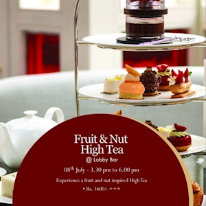 Fruit and Nut High Tea at Lobby Bar