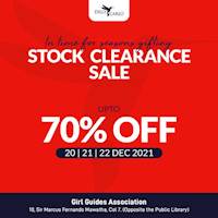 Stock Clearance sale at Dilly & Carlo
