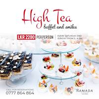 High tea at Ramada Colombo