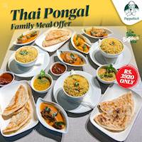 Thai Pongal Family Meal offer at PappaRich