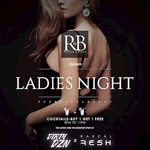 Buy 1 Get 1 Free Cocktails from R&B 