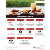 Dinning Offers with DFCC Credit Cards