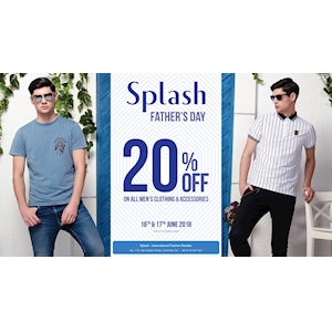 Celebrate Father's Day with Splash