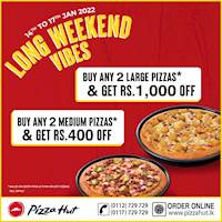 Long Weekend Vibes with Pizza Hut! 