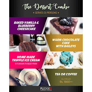 Give your sweet tooth a weekend workout at Pledge3