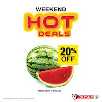 Enjoy saving of 20% off on Melon (Red Fantasy) at SPAR
