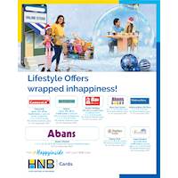 Amazing lifestyle offers with your HNB Cards!