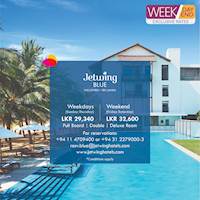 Fantastic rates for both weekdays and weekends at Jetwing Blue